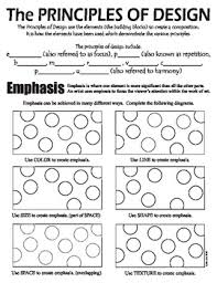 While an artist might not use all the principles of design in one piece, the for example, when creating emphasis, the artist might also be using contrast or vice versa. Principles Of Art Design And Emphasis Usa Spelling By Artsycat