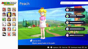 Peach - Mario Golf: Super Rush Guide - IGN