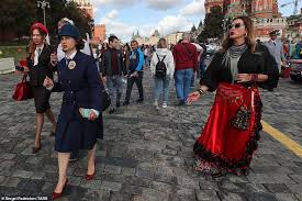An endless stream of milf content. Car Enthusiasts Flock The Streets Of Moscow To Mark The 50th Anniversary Of The Lada Daily Mail Online