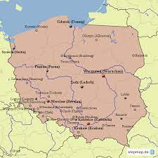 Između stanica varšava i zamosc pronađeno je do 3 autobusne linije. Stepmap Polen Landkarte Fur Polen