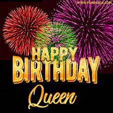 Royal blue and gold birthday prince & princess party royal prince blue queen and shoes gold and pink crowns royal birthday party queen of hearts symbol crown decoration great britain food blue golden pattern. Happy Birthday Queen Gifs Download Original Images On Funimada Com