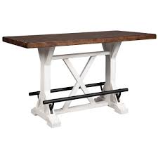 Counter height dining room sets suit people living in smaller houses and apartments by making the most of vertical space. Valebeck Counter Height Dining Room Table Brown Signature Design By Ashley Target