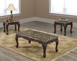 Check spelling or type a new query. 3 Pc Coffee Table Set Espresso With Dark Marble If 2071 Parliament Furniture Inc