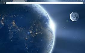Earth From Space Google Chrome Theme Earth Earth From Space The Blue Planet