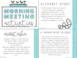 This dvd could be used in a variety of ways: Morning Meeting Greetings Activities By Sarah Gardner Tpt