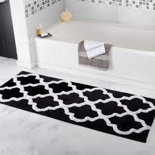 You will find them in remarkable designs that come in various color combinations in order to match everyone's needs for style and beauty in a unique bathroom rug design. Small Black And White Bathroom Rug Novocom Top