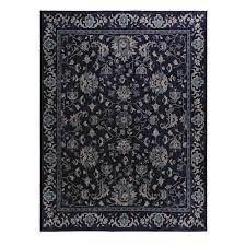 Show your sophisticated side with the timeless design of better homes & gardens persian border indigo area rug or runner. Jackson Indigo Blue 10 Ft X 12 Ft 11 In Area Rug Area Rugs Black Area Rugs Luxury Vinyl Plank