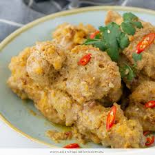 Salted Egg Yolk Chicken Ribs Asian Inspirations Recipe Salted Egg Yolk Salted Egg Egg Yolk Recipes