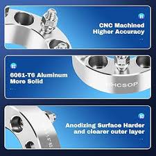 Amazon.com: HHCSOP 5x4.5 1.5" Wheel Spacers, Compatible with Ford Mustang  Ranger Explorer Edge Crown Victoria Jeep Wrangler Liberty Cherokee  Comanche, ...