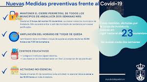 La junta no endurecerá por el momento las medidas para la navidad. Nuevas Medidas Frente Al Covid 19 Dictadas Por La Junta De Andalucia