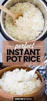 Perfect Instant Pot Rice Easy Instant Pot Recipes Healthy Instant Pot Recipes Instant Pot Recipes