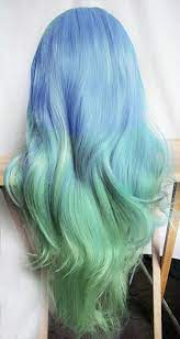 Shootofheroine Hair Styles Blue Hair Ombre Hair