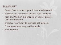 After heart disease, it is the second most common cause of death in the united states. Dr Annette E Brissett Clinical Psychologist Director Houston Psychology Consultants October 11 2014 Reclaiming Sex Intimacy After Breast Cancer Ppt Download