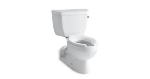 The flush is fast, but the bowl won't empty entirely. K 3652 Ra Barrington Two Piece Elongated 1 0 Gpm Toilet With Pressure Lite Flushing Technology And Right Hand Trip Lever Kohler