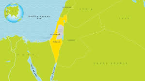 Israel map by googlemaps engine: Israel