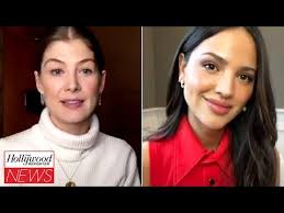 I Care A Lot Cast Rosamund Pike And Eiza Gonzalez Thr Interview Youtube