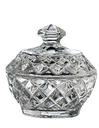 This can be a beautiful table lamp, or elegant bedside table lamp. Galway Crystal Ashford Trinket Box Irish Crossroads