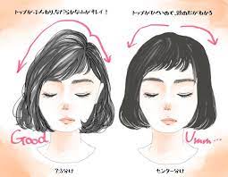 ハチ張り 絶壁さんでも キレイな頭の形になる鉄板ヘアスタイル スタイリストの体型カバーテクニック術 60 イラスト 文 角侑子 ananweb マガジンハウス 絶壁 スタイリスト ヘアスタイル