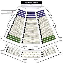 Abbey Theatre Dublin Seating Plan View The Seating Chart
