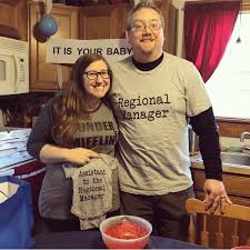 Baby shower food ideas for a boy. The Office Themed Gender Reveal Party Popsugar Family