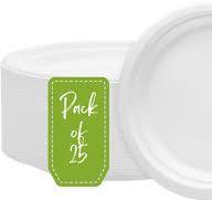 KPAK Sugarcane Bagasse 10" Round Plate Tray