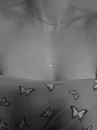 chest dermals diamonds girly piercings piercings unique microdermal piercing cute piercings