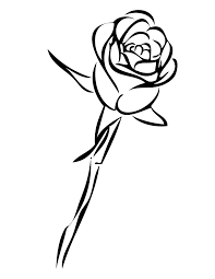 Single Rose Coloring Page Hm Coloring Pages Rose Coloring Pages Coloring Pages Single Rose