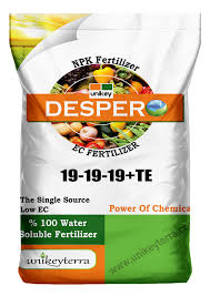 Description:water soluble fertilizer,soluble fertilizer ,npk water product categories of water soluble fertilizer, we are specialized manufacturers from china, water soluble. 19 19 19 Te Fertilizer Unikeyterra