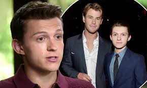 Tom Holland gushes about Chris Hemsworth during an interview