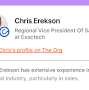 Profile Picture of Chris Erekson - Regional Vice President Of Sales at Exactechon Google