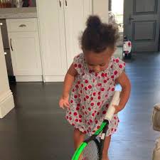 .daughter alexis olympia ohanian jr and tennis star reveals 'we had a lot of complications'. Video Of Olympia Ohanian With A Tennis Racket Popsugar Family
