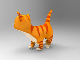 Download or buy, then render or print from the shops or marketplaces. Cartoon Cat Animated 3d Model 68 Obj Ma Max Fbx Blend 3ds Free3d