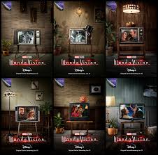 Wandavision Posters 50s 60s 70s 80s 90s And 00s Marvelstudios