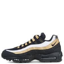 Nike Air Max 95 Og Black Black Metallic Gold White Nike Air Max 95 Air Max 95 Nike Air Max