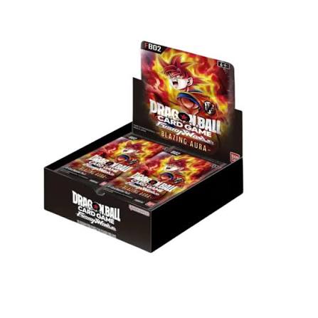 Dragon Ball Super Fusion World FB02 Blazing Aura Booster Box Sealed Case English