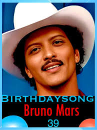 Happy Birthday Bruno Mars 🎉 October 8, 1985