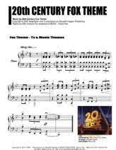 20th Century Fox Theme Piano Music Jokes 20th Century Fox Piano Sheet Music Free