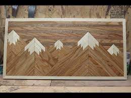 I Ve Seen Photos Of These Wooden Mountains Here And There Floating Around Reddit And I Always Thought They Wer Mountain Wood Art Wood Wall Art Diy Wood Art Diy