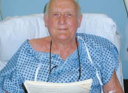 Musical writer Rob Inglis finishes off folk opera script from hospital bed 