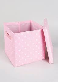 Bedroom Storage Box 33cm X 33cm X 31cm Matalan Bedroom Storage Boxes Bedroom Storage Storage Box