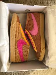 Cactus plant flea market x kanye west sunday service sweatshirt. Cactus Plant Flea Market Nike Nike Blazer Cpfm Sponge By You Size 8 228 Nike Blazer Nike Blazer