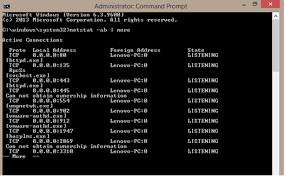 The netstat command is essential for network troubleshooting. Use Netstat Application To See Listening Ports In Windows