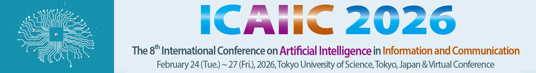 3 papers accepted to ICAIIC 2026
