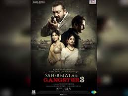Saheb biwi aur gangster 3 2018 1080p 2.23 gb. Sanjay Dutt Unveils The New Motion Poster Of Saheb Biwi Aur Gangster 3 Hindi Movie News Times Of India