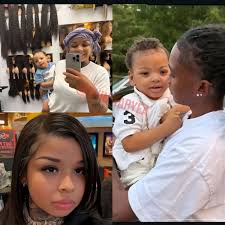 chrisean opens baby gifts