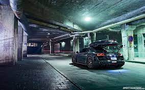 Audi R8 Carbon Fiber Night Hd Cars Night Audi Carbon R8 Fiber Hd Wallpaper Wallpaperbetter