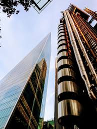 The Scalpel And The Lloyd S Building In The City Of London London City London View London Bank