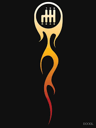 Six Speed Flame Pin Stripe Stick Shift Gearhead Gifts T Shirt By Doodl Redbubble Gearhead Gifts Motorcycle Paint Jobs Stick Shift