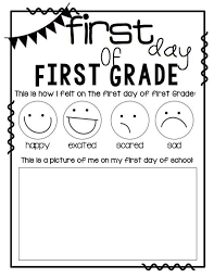 Sparks Creations Kindergarten First Day First Day Of School Activities Schools First