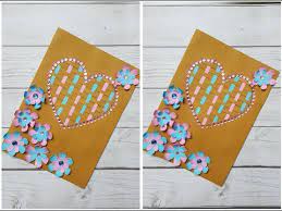 Happy birthday card with a free template. Beautiful Greeting Card Making Ideas Latest Card Design Youtube